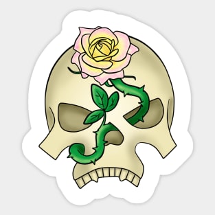 War and Peace Death and Life Sticker